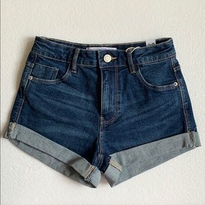 NWT ZARA High Waist Denim Shorts